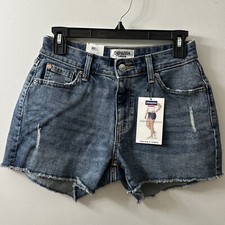 Denizen Levi's Jean Shorts Women Size 2/W26 High Rise 3  Shorts NWT 
