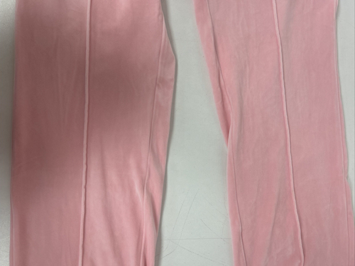 Juicy Couture Tracksuit Bottom 'Gemini' Pink Velour Diamanté Size M Zodiac New - Picture 4 of 20