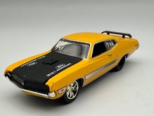 M2 Machines 1970 Ford Torino Dragster, Yellow, 1:64