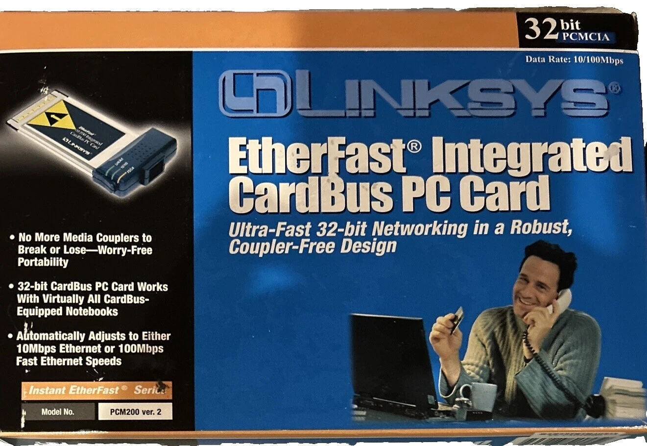 Linksys CardBus 有线笔记本电脑网卡