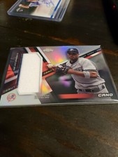 2019 Topps Chrome Robinson Cano Debut Gear Relic DG-RC New York Yankees 
