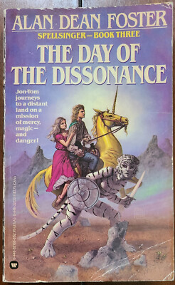 THE DAY OF THE DISSONANCE by Alan Dean Foster (Paperback 1984) Spellsinger bk 3