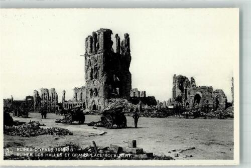 39759583 - Ypres WK I Ruinen Truemmer Place Roi Albert Ypres / Ypern / Ieper - Bild 1 von 2
