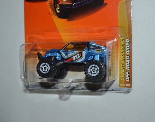 2010 MATCHBOX DESERT ENDURANCE - OFFROAD RIDER BLAU - Bild 4 von 6