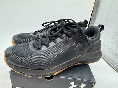 Under Armour Charged Commit Tr 3 Athletic Sneakers Men Black Low Top - 10.5