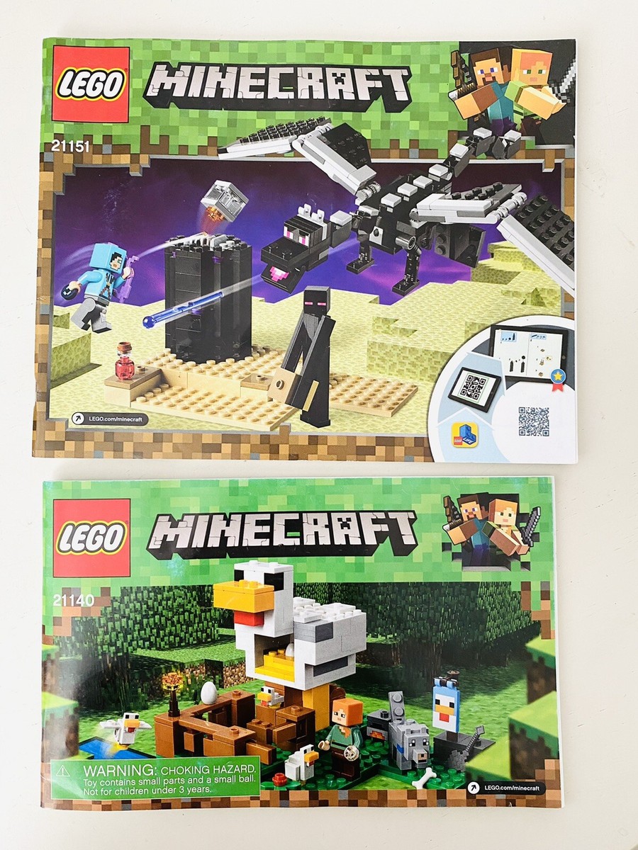 Lego Sets Lego Minecraft Building Instructions Building