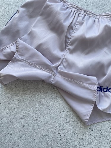 Adidas Shorts Gloss Sprinter Nylon Shiny D4 Racer Retro Vintage 80s Mens size S - Picture 6 of 9