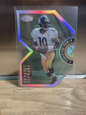 Kordell Stewart X-potential Power Die-cut /2500 1999 Donruss Football (2/10)