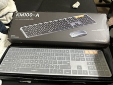 Backlit Bluetooth Keyboard/Mouse Combo - ProtoArc KM100-A NIB 
