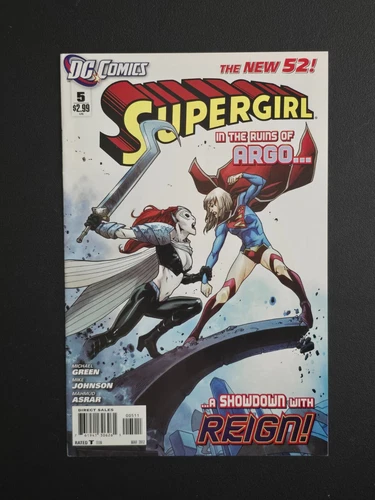 DC Comics Supergirl #5 March 2012 1st app Reign Mahmud A Asrar Cover