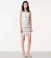 NWT Tory Burch Jane Striped Slubbed Cotton Dress $325 - 14