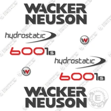 Fits Wacker Neuson 6001S Decal Kit Site Dumper - 7 YEAR OUTDOOR 3M VINYL!