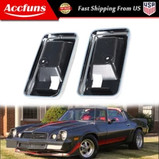 Fit For 77-81 Firebird / Trans Am & Camaro Interior Door Handle Bezel Cup Set