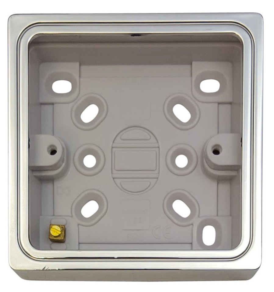 Scatola Di Giunzione Superficiale Moldata Singola 1 Gang 25Mm - Foto 2