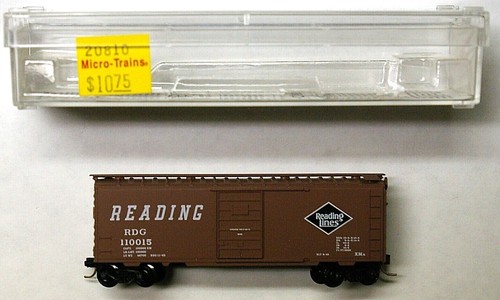 MTL Micro-Trains 20810 Reading RDG 110015 40 pies vagón de una sola puerta | Zustand: New