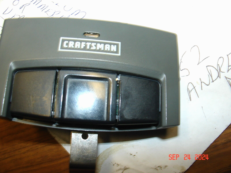 Craftsman Garage Door Opener Remote Model 139.30498 eBay