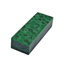 1 Raffir Wasp Green 1.625" x 4.75" x 1" Knife Handle Material Block Scale