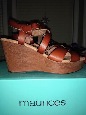 maurices wedge sandals