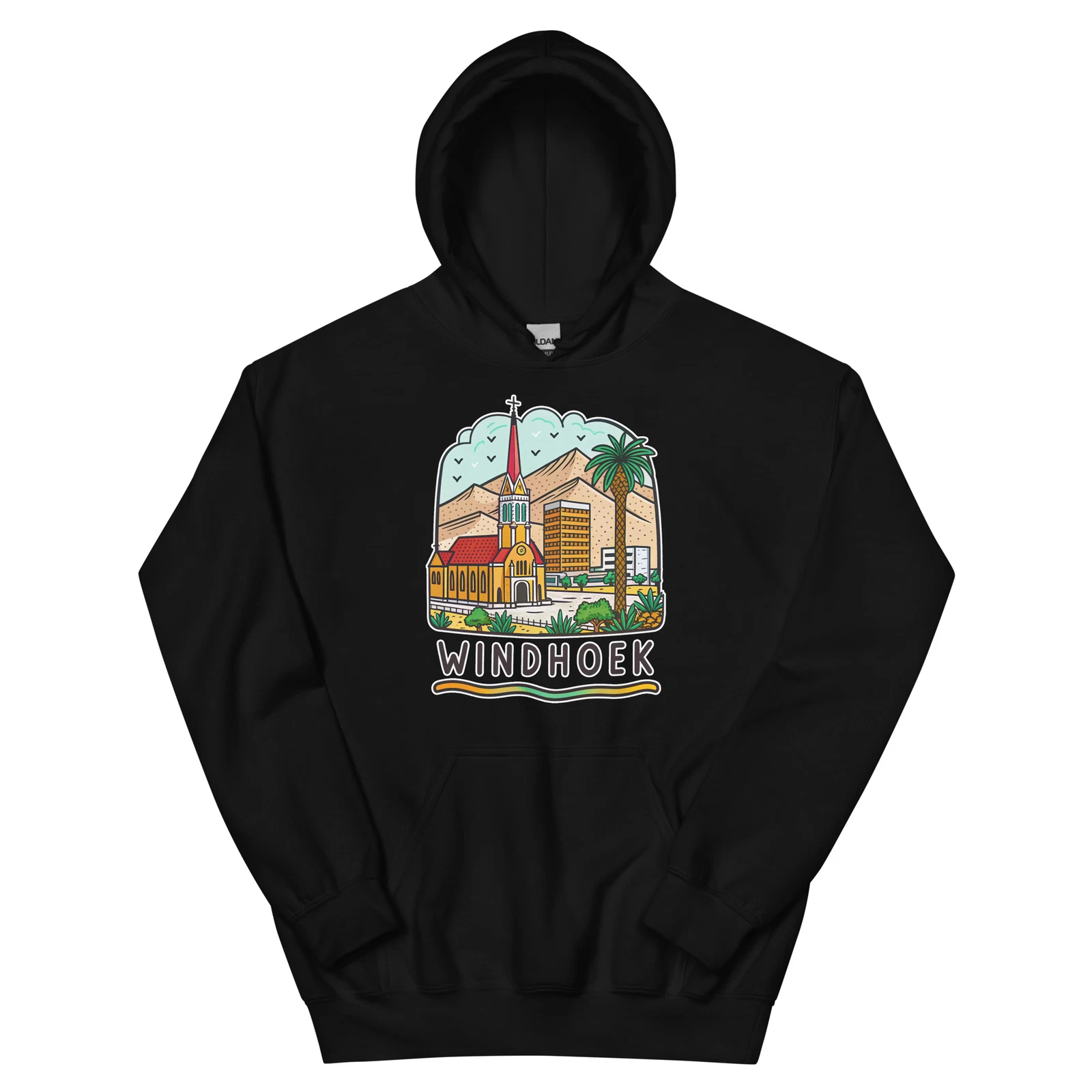 Windhoek World Travel Urban Area City Hoodie