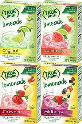 True Lemon Strawberry, Wildberry, Limeade, Watermelon ...