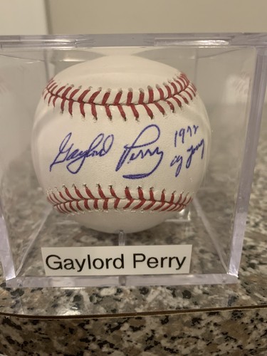 Tony Gwynn/Steve Garvey/Red Schoendienst/Willie Randolph/Gaylord Perry Sgnd Ball - Picture 9 of 9