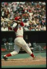 Joe Morgan of the Cincinnati Reds batting 4x6 Picture Celebrity Print