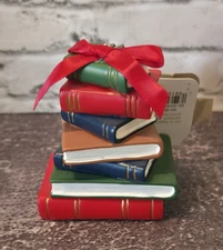 2025 Target Wondershop Stacked Books Christmas Tree Ornament NEW