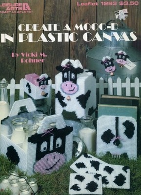 Create a MOOO-D in Plastic Canvas (Leaflet 1293)