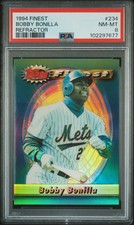 1994 FINEST REFRACTOR #234 BOBBY BONILLA PSA 8