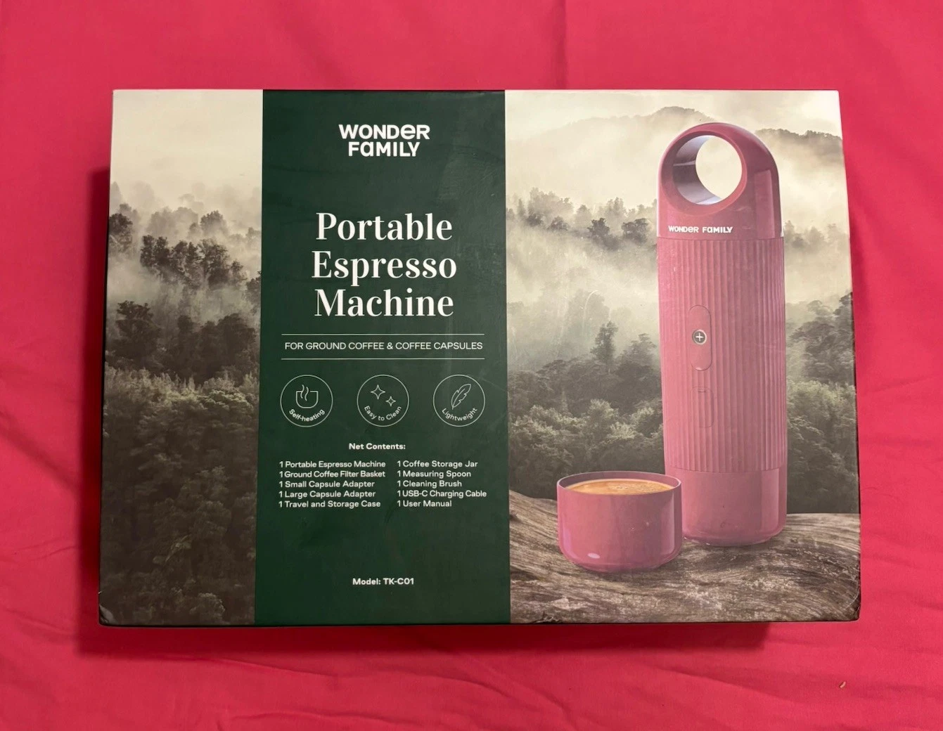 Portable Espresso Machine Automatic Mini Espresso Maker & Travel Wonder Family