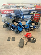 Razor Turbo Jetts Electric Heel Wheels - DLX Blue