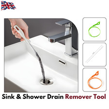 Drain Hair Clog Remover Tool, Plumbing Drain unblocker for Sink & Shower