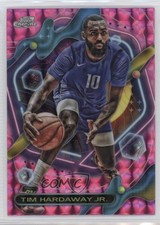 2023-24 Topps Cosmic Chrome Pink Galaxy Refractor Tim Hardaway Jr #33 0b3