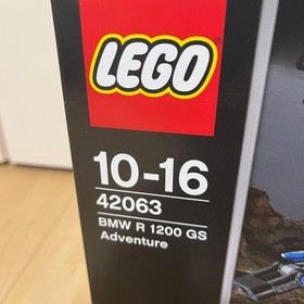 LEGO BMW R1200GS Adventure 42063 Technic Motorcycle Unused