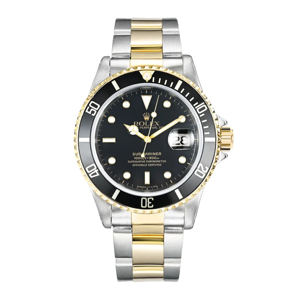 Rolex Submariner Black Index Hour Aluminum
