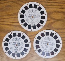 Vintage 1978 View-Master Wolf Man 3 Reel Set J30 107 108 109
