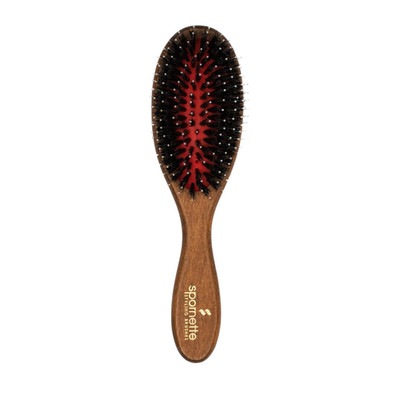 Boar Bristle Hair Brush for Women - Porcupine Brush with German Boar and Nylon B