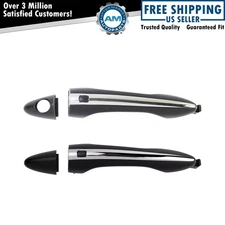 Left and Right Exterior Door Handle Set Fits 2012-2013 Kia Optima