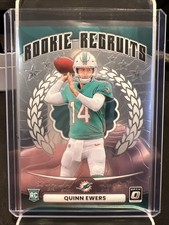 2025 Panini Donruss Optic Quinn Ewers Rookie Recruits #15 Miami Dolphins