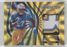 2020 Certified New Generation Jerseys Mirror FOTL Gold 4/25 Joshua Kelley 16wc