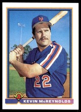 Kevin McReynolds 1991 Bowman #479 Mets MLB READ FREE SHIPPING AutographDen