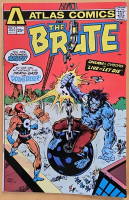 #ad The Brute #3 F VF 7.0 Atlas Comics 7 75 $8.49