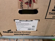 Cooper EATON RB305ME Rhino Box by Arrow Hart GFCI Power Center, 50A 120/240V NEW