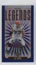 2020 Legacy Legends Premium Edition Mini Sapphire 18/50 Joe Thomas #132 HOF nd3