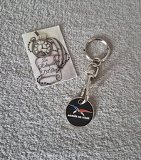 Air Force Shopping Cart Token Keychain
