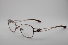 NEW CHARMANT TITANIUM PERFECTION CH12103 LB BROWN AUTHENTIC EYEGLASSES 50-18