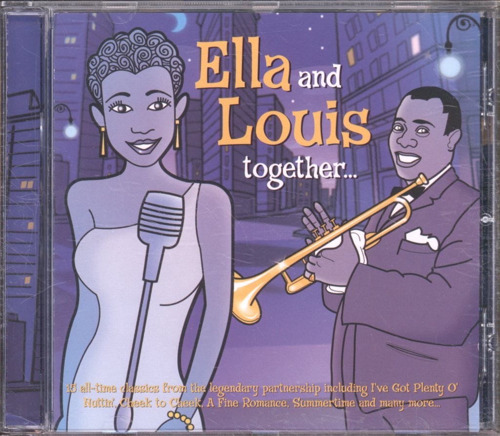 Ella Fitzgerald and Louis Armstrong Ella and Louis Together CD Europe Ucj 2004
