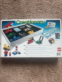 Lego 3844 Creationary Game Set 100% Complete with Original Box