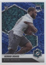 2021 Panini Mosaic Rookies No Huddle Blue Prizm 45/75 Gerrid Doaks #373 0h28