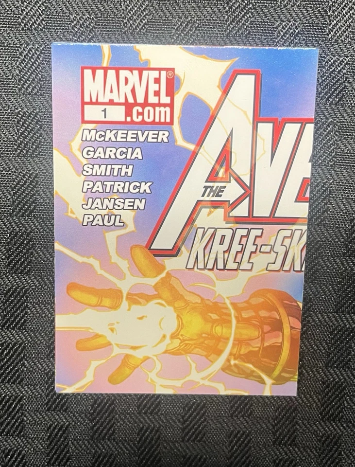 Marvel Avengers Kree-Skrull War Cover (C1-C9) 9 Card Complete Set - Image 4 of 4